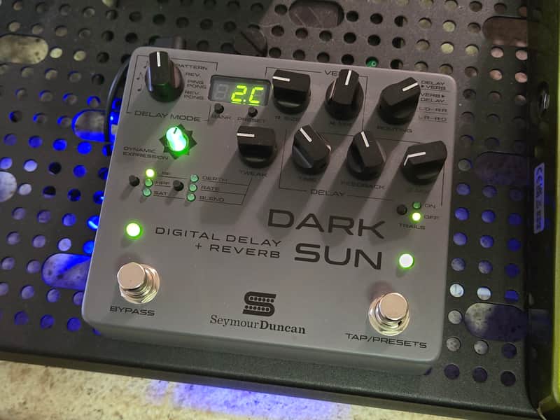 Seymour Duncan Dark Sun delay reverb pedal image 1