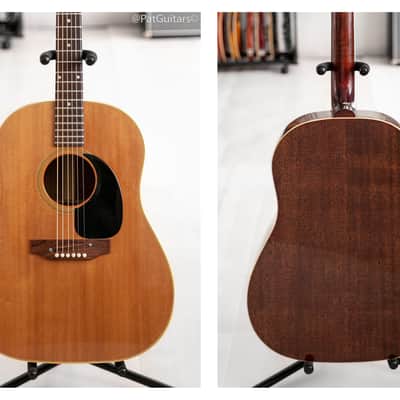 1966 Gibson J-45 acoustic guitar in Natural image 14