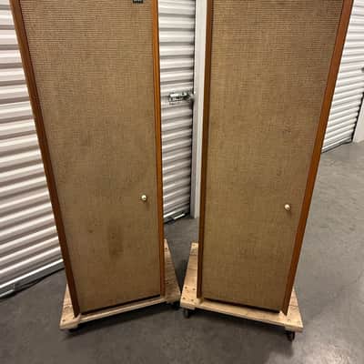 Klein and Hummel OX tube studio monitors 1958 - wood image 1