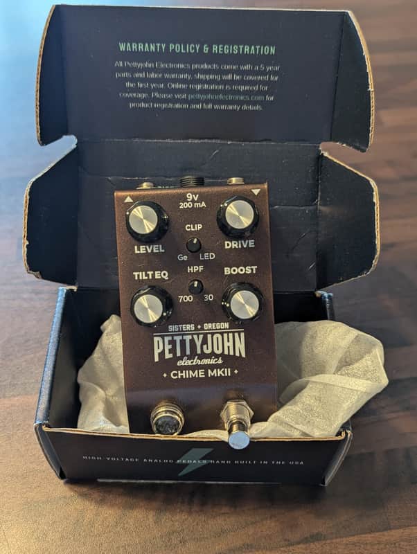Pettyjohn Electronics Chime Overdrive 2010s - Red image 1