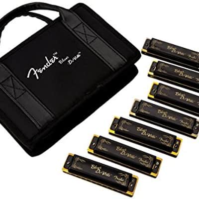 Fender Blues DeVille Harmonicas, Set of 7, Keys of A, Bb, C, D, E, F, G image 1