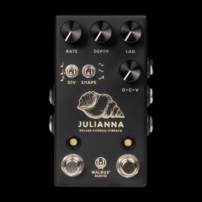 Walrus Audio Julianna Deluxe Chorus and Vibrato Black image 1