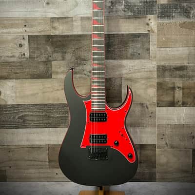 Ibanez GIO RG 6 String Electric Guitar - Black Flat (GRG131DXBKF) image 2