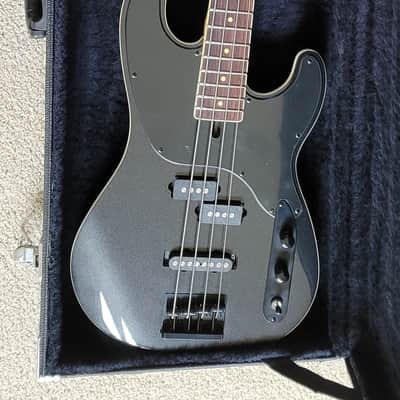 Schecter Michael Anthony Signature Bass Electric Guitar, Carbon Grey Finish, New Hard Shell Case image 3