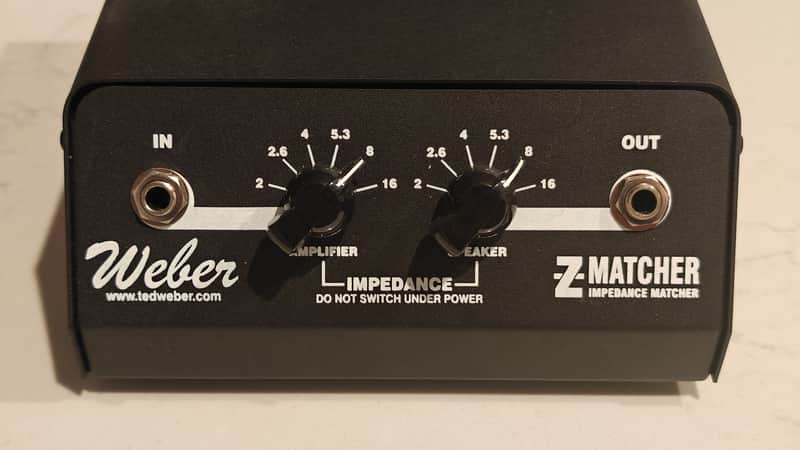 Weber Z-Matcher 100 Watt Impedance Matcher - Black