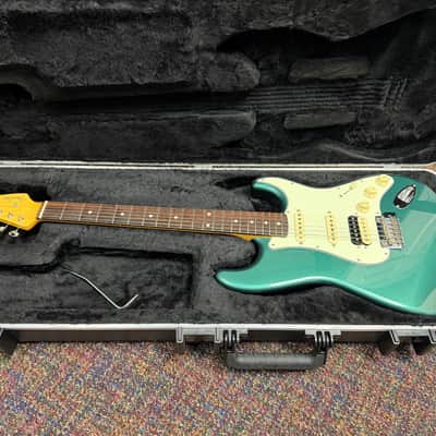 Fender Made In Japan Hybrid '60s Stratocaster HSS 2020 Sherwood Green Metallic w/ Case image 1