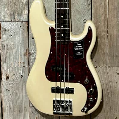 NEW Fender Player II Modified Active Precision Bass with Rosewood Fretboard - Olympic Pearl, Ships Ultra Fast With A Pro Set Up!! image 2