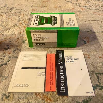 DOD FX25 Envelope Filter MADE IN USA MINT 1984 image 9