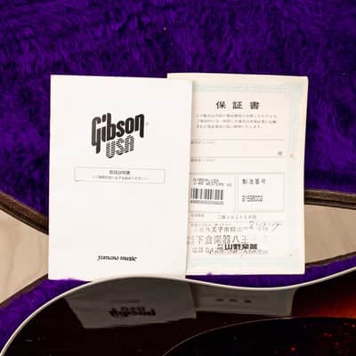 1996 Gibson J-45 Banner Logo Vintage Reissue Dreadnought Acoustic Guitar w/ Case & Tags, Yamano image 19