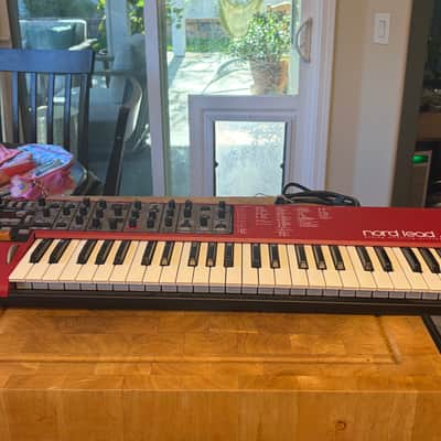 Nord Lead A1 49-Key 26-voice Polyphonic Synthesizer 2014 - 2022 - Red - Excellent image 2