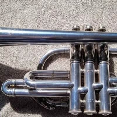 Keefer Vintage Cornet B Flat - Silver plated - 1920s image 3