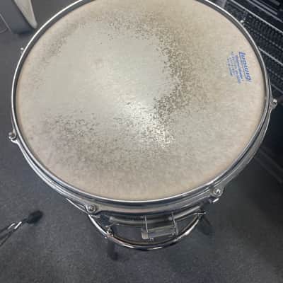 Leedy Shelly Mann Broadway Snare Drum Early 60s - Black Diamond Pearl image 6