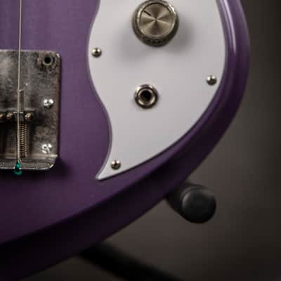 Guyatone EB-9 Sharp 5 1960s - Lavender Metallic image 18