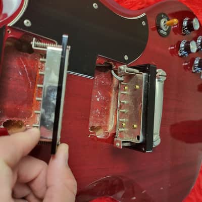 Greco SS-600 or SS-65 1990 SG Standard - Mint Collection - Cherry Red Finish - Original SCREAMIN Humbuckers - Fujigen Made - Made In Japan MIJ image 20