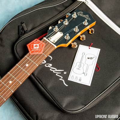 Godin 5th Avenue TL Kingpin P90 Trans Cream HG SF 2026 Electric Guitar w/Gig Bag image 7