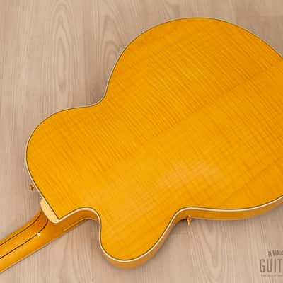 2003 Epiphone Elitist Byrdland Archtop, Near-Mint w/ Open Book Headstock, USA Pickups, Case & Tags, Japan Terada image 17