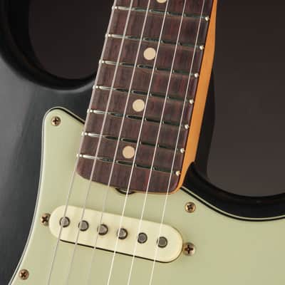 Fender Masterbuilt David Brown '60s HSS Stratocaster 2025 - Black Journeyman image 4