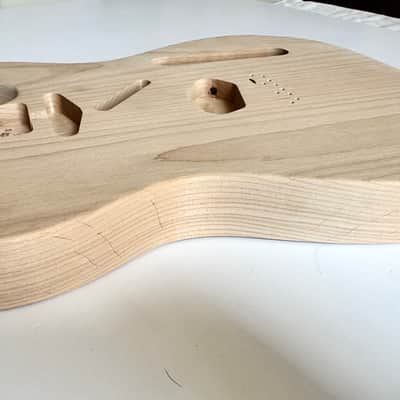 Warmoth Vintage Telecaster Alder Body 4.25 lbs Unfinished image 8