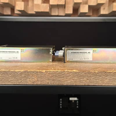 API 550A Classic 2006 Saul Walker 500 Series Equalizer Pair. Rare! Like The Vintage image 8