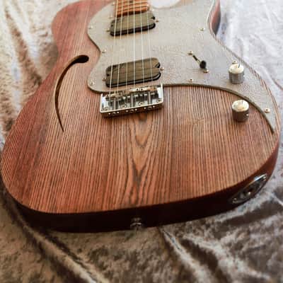 Build to order GB Liuteria Traditional Tele Semi Hollow Custom shop - grape marc image 3