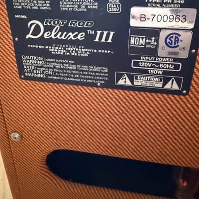 Fender Hot Rod Deluxe III 2010s - Tweed image 9