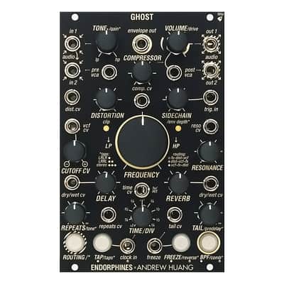 Endorphin.es Ghost Eurorack Audio Processor Module (Black) image 2