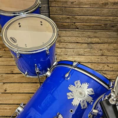 Drum Kit Pearl Chad Smith Ltd Edition, Blue USED RKKCH271124 image 5