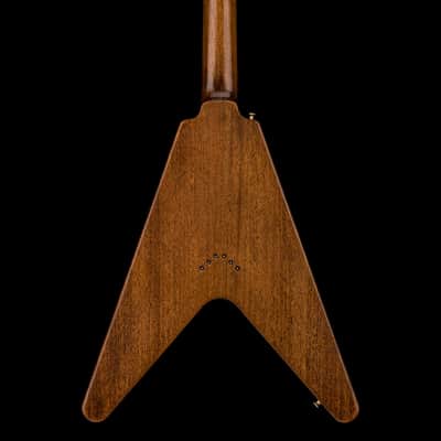Gibson Custom Shop 1958 Mahogany Flying V - Antique Natural #86016 image 4