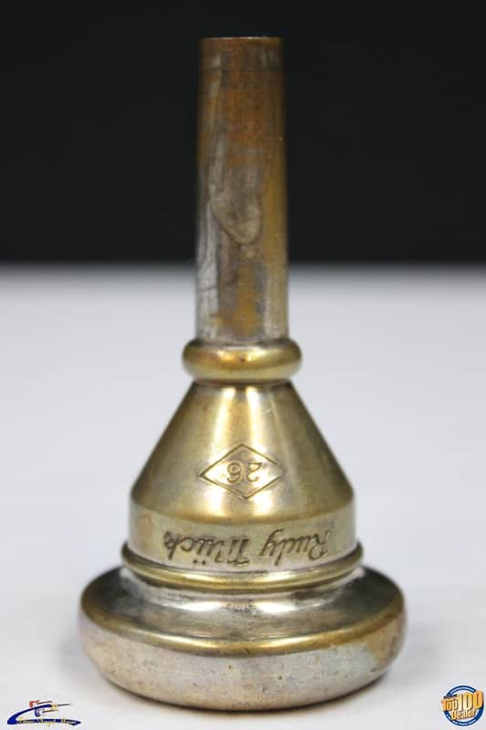 Vintage Rudy Muck #26 Baritone/Trombone/Euphonium Mouthpiece, Cushion Rim #28466 image 1