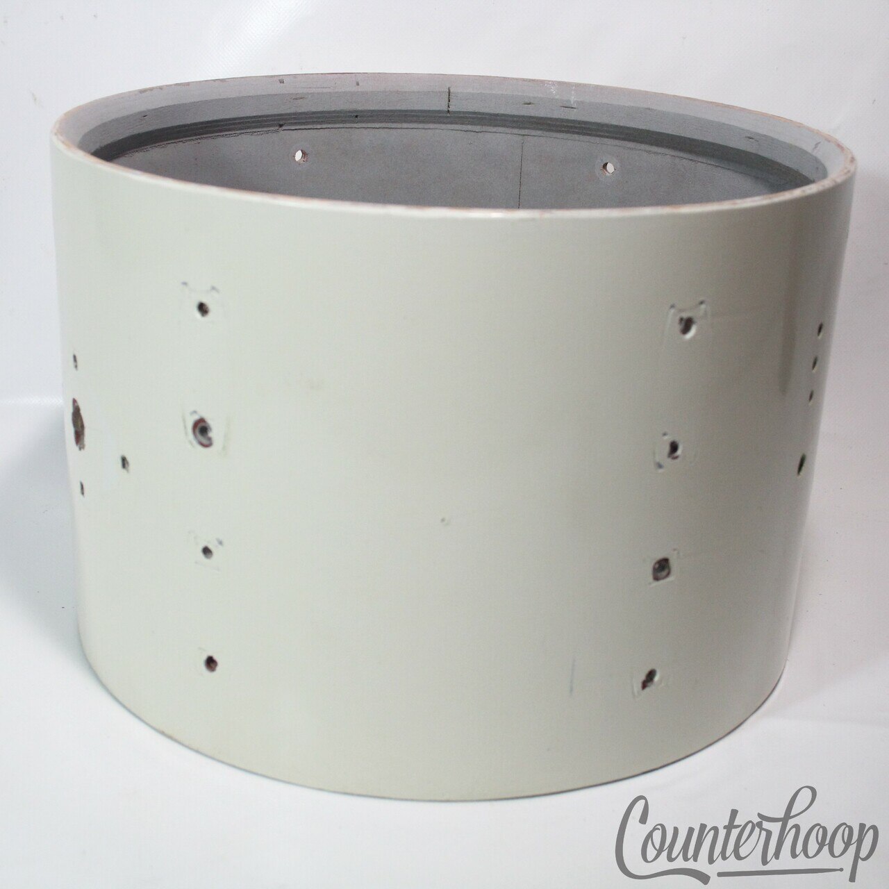 Rogers 8x12" Cleveland Tom Drum Shell Vintage 60s Holiday Project OH,USA — main photograph