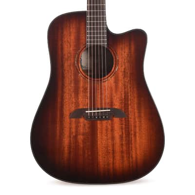 Alvarez MD66ce Masterworks Dreadnought Solid African Mahogany/Solid African Mahogany Shadowburst image 2