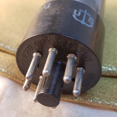 Sylvania JAN-CHS-6V6GT/G tNOS AT1000 TESTED Vacuum Tube WWII era military Premium Beam Power 6V6 1942-1948 image 8