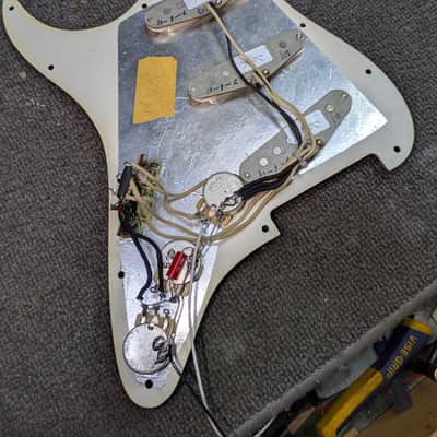 Fender Stratocaster 1975/1982 - a cool Olympic White Strat w/that Robin Trower feel & tone. image 11