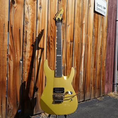 ESP LTD M-1 Custom '87 Dark Metallic Gold 6-String Electric Guitar image 2