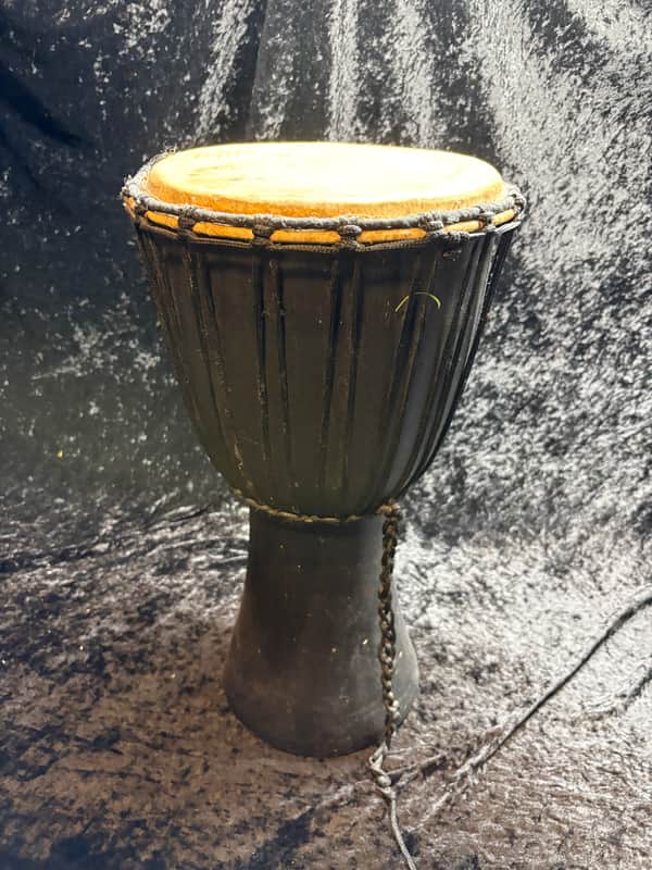 10in Percussion Rope-Tuned Djembe Drum image 1