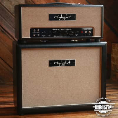 Hylight Electronics VR504 Custom 50 Head & VE212F Speaker Cabinet (Made in UK) image 1