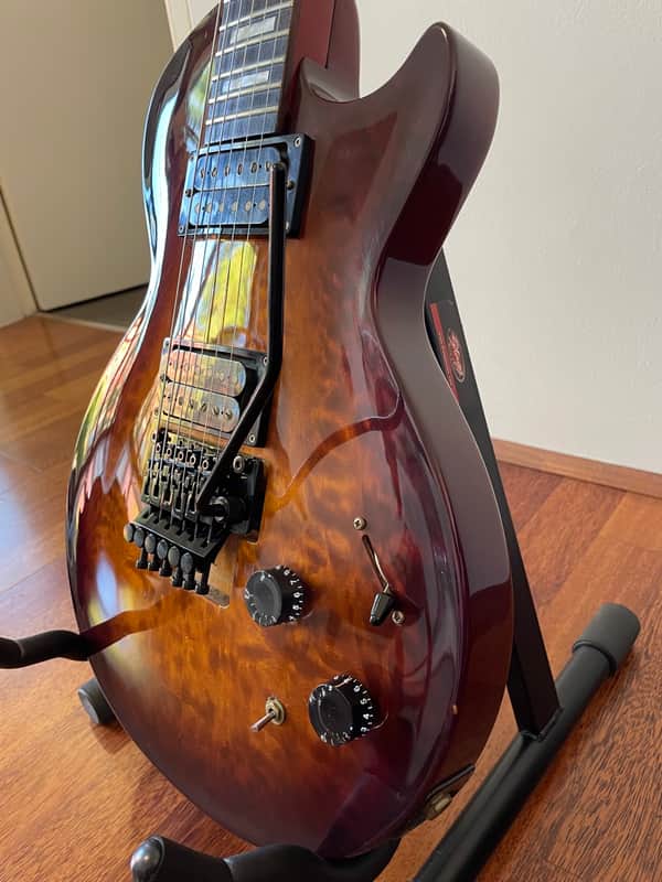 Edwards by ESP E-LP QT Les Paul Type with Schaller Floyd Rose | Reverb