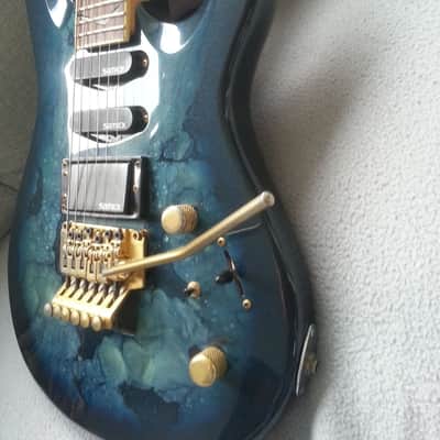 Samick KR-660 1991 Blue Marble Burst image 4