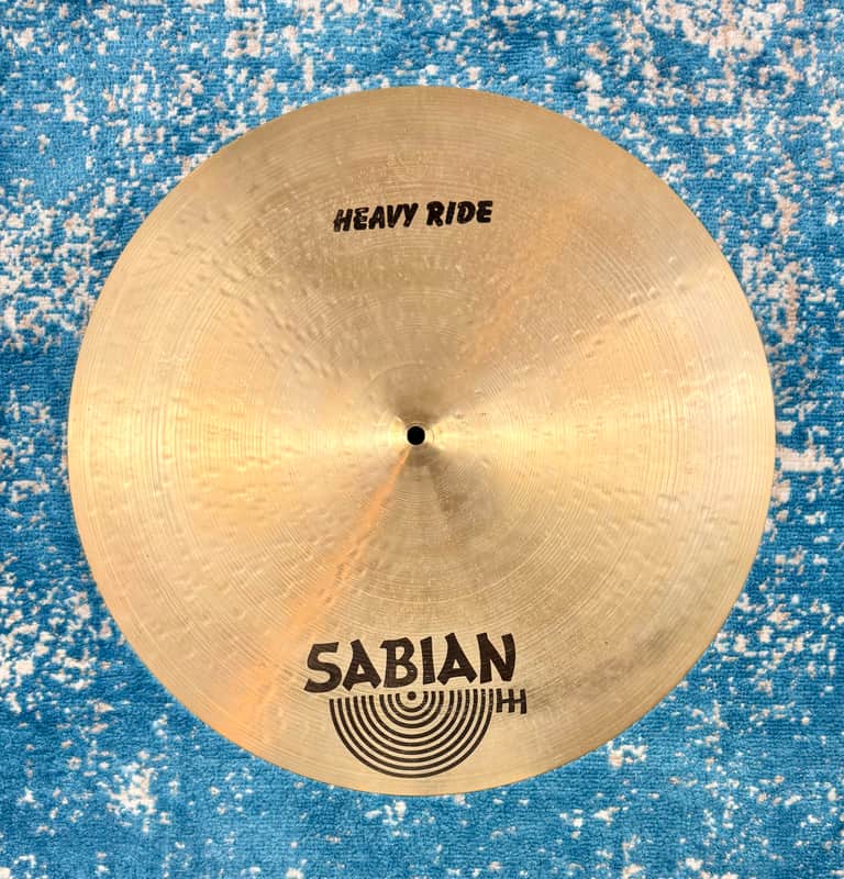 VINTAGE 20” Sabian HH HEAVY Ride 2834g Super Early Model! image 1