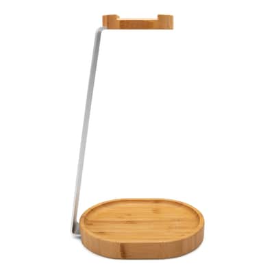 Knox Gear Wooden Headphone Stand (Bamboo Brown) image 7