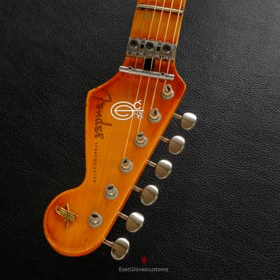 Fender Stratocaster Floyd Rose Classic HSS Sunburst Made in USA Aged Relic (VERY RARE) image 18