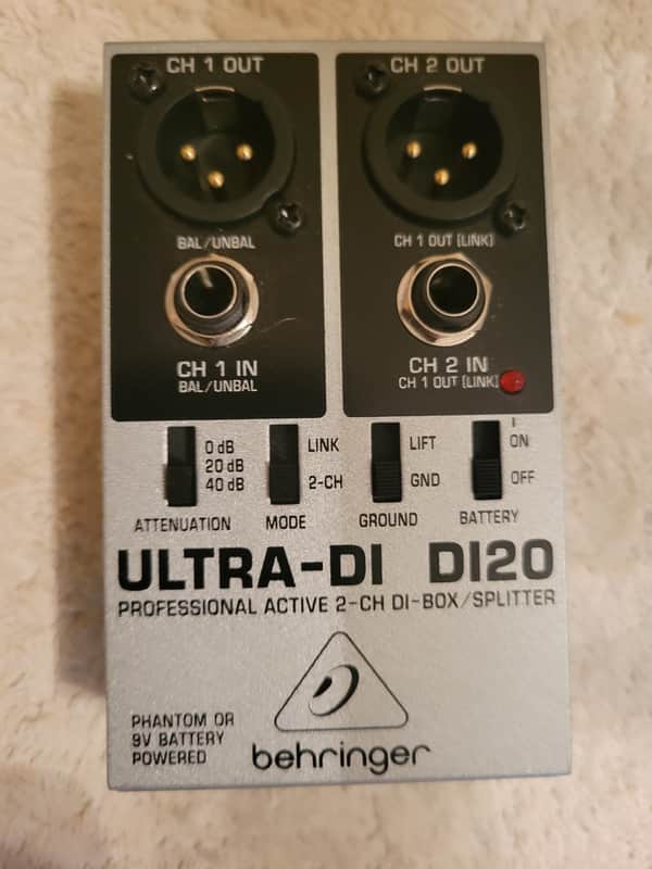 Immagine Behringer Ultra-DI DI20 2-Channel Active Direct Box / Splitter 2001 - Present - Standard - 1