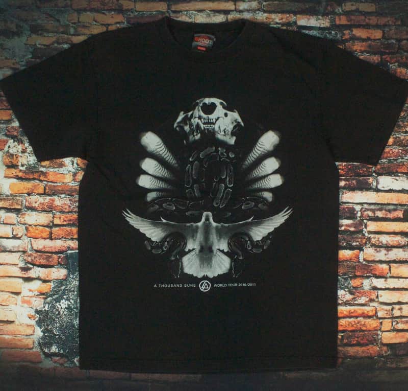 Linkin Park Concert T-shirt - 2010/11 A Thousand Suns World Tour