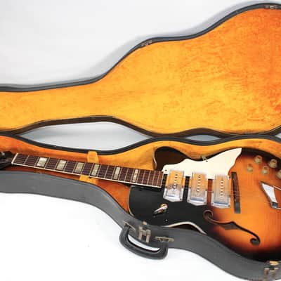 Kay 3 Pickup Swingmaster K673 • 1962 • Sunburst • Kleenex PUPs image 1