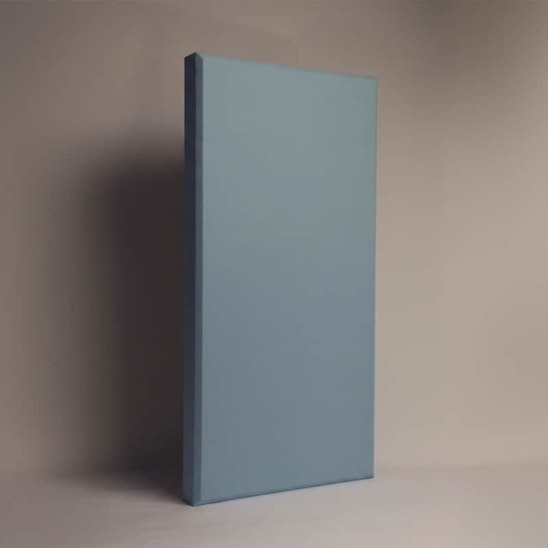 Beveled Acoustic Wall Panel | Sky Blue | Professional Sound Absorbing Panel | Recording Studio, Home Studio, Mixing Room, Podcast Studio, Home Theater, Listening Room, Broadcast Studio, Streaming Room, Office & Vocal Booth | Made in USA image 1