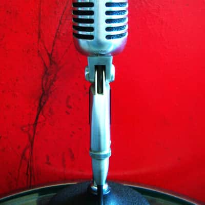 Vintage 1960's Shure 55SW Unidyne dynamic cardioid microphone w accessories 55 556S 55S image 13