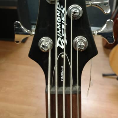 Schecter Omen-5 Active 5-String Bass Gloss Black image 5