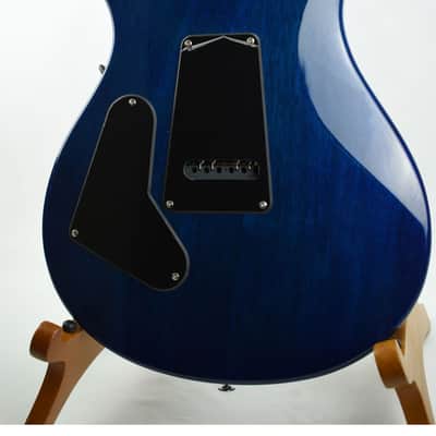 PRS SE Custom 24-08 Quilt TCI S Humbuckers Ebony Fretboard 8 Pickup Configurations with Gig Bag image 10