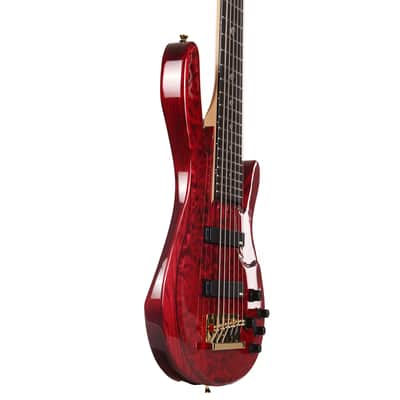 Yamaha John Patitucci TRB Signature Bass Translucent Dark Red image 5