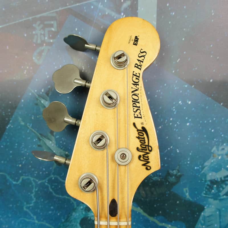 Navigator by ESP Espionage Bass 1979/80 Sunburst | Reverb UK